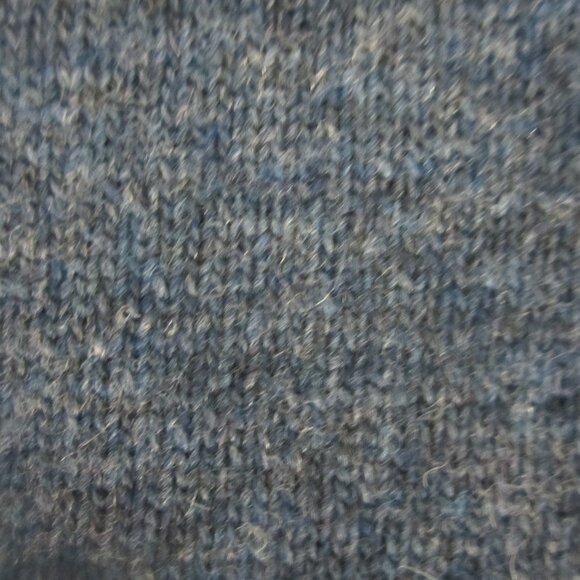 Pendleton Mens Medium Heather Blue 100% Lambswool V Neck LS Pullover Sweater M e - Picture 5 of 9